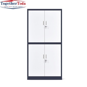 Armoire de rangement de fichiers de grande capacité, moderne, durable, en acier, avec serrure réglable, écologique, pour bureau, maison, hôtel - Product Image 4