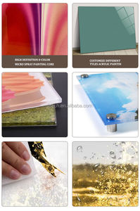 Imprimez vos photos sur acrylique Grande illustration d'hôtel claire et brillante personnalisée <span class=keywords><strong>Portrait</strong></span> de paysage régulier Impressions acryliques - Product Image 5