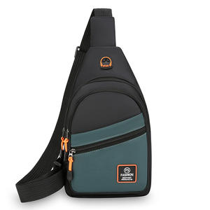 Fs Fashion Men's Chest <b>Bag</b> Oxford Cloth Large Capacity Crossbody <b>Bag</b> For Outdoor Leisure Travel Spring 2025 - Product Image 1