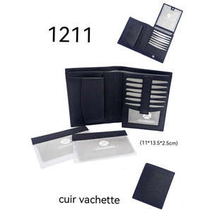 กระเป๋าหนังแท้ 1211 กระเป๋าสตางค์หนังทนทานและกระเป๋าใส่เหรียญสำหรับใช้ในชีวิตประจำวันและการจัดเก็บที่ปลอดภัย - Product Image 1