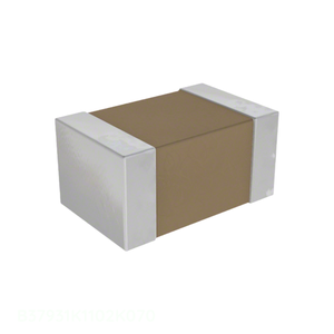 Condensateur céramique 1000 pF 0603 (1608 métrique) B37931K1102K070 CAP CER 1000PF 100V X7R 0603 - Product Image 1