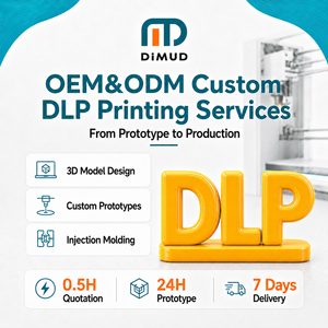 บริการพิมพ์ 3 มิติ DLP ความแม่นยำสูง สำหรับแบบจำลองทางทันตกรรม งานจิวเวลรี่ และชิ้นส่วนเรซิ่น UV ตามแบบที่คุณออกแบบ - Product Image 1