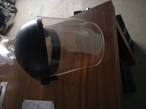 Pelindung Wajah Visor PC Transparan Bersertifikasi CE ANSI dengan Visor Tanpa Lapisan dan Pengikat Kepala Ratchet ATPV 10.8cal/sqcm untuk Perlindungan Mata dan Wajah - Product Image 5