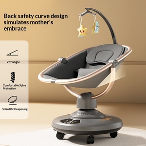 Cuna Eléctrica Multifuncional Horizontal para Bebés, Silla Mecedora, Dispositivo Inteligente para Calmar Recién Nacidos, Plástico, 6-12 Meses - Product Image 4