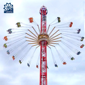 Fabricante de Atracciones para Parques de Diversiones: Torre de Rotación Challenger, Emocionante y Divertida Atracción de Columpio, Sky Flyer Screamer, Torre Voladora - Product Image 3