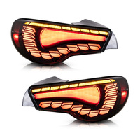 Ensemble de feux arrière LED pour Toyota 86 GT86 & Subaru BRZ 2012-2020, design écailles de dragon, 6500K, lampe arrière
