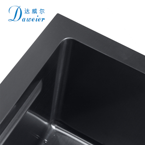 Hot Sell Black Modern Kitchen Sink 304 Stainless Steel Double Kitchen Sink - Product Image 4