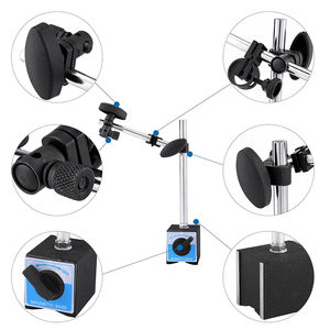 Jeu d'indicateurs à cadran professionnel de 0 à 1.0 pouces avec précision de point de base magnétique pour l'inspection des véhicules-Jauges SEA et METRIC - Product Image 2