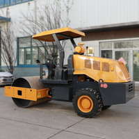 Compacteur de sol professionnel YSW206A de 6 tonnes pour projets industriels et d'infrastructure