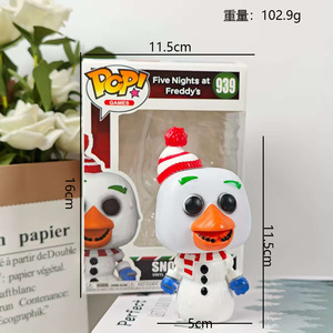 Vente en gros de figurines de Noël en édition limitée : renard en pain d'épices et ours brun, modèles, figurines de dessins animés et ornements - Product Image 6