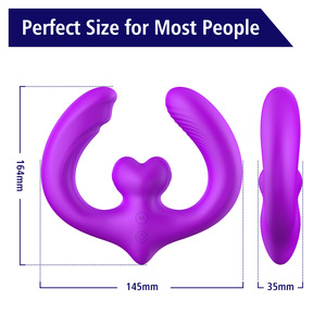 Vibrador de Control Remoto con 3 Acciones, 7 Bandas de Silicona Líquida, 3 Motores, Carga USB, Punto G, para <span class=keywords><strong>Lesbianas</strong></span> - Product Image 2