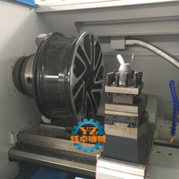 Machine de tournage CNC pour la réparation de jantes de voitures de luxe WRC22 et machine CNC pour jantes