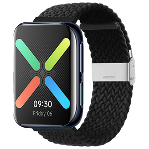 Geekthink <span class=keywords><strong>Montre</strong></span> <span class=keywords><strong>Oppo</strong></span> <span class=keywords><strong>46mm</strong></span> <span class=keywords><strong>Bracelet</strong></span> 22mm 20mm pour Samsung pour <span class=keywords><strong>montre</strong></span> intelligente <span class=keywords><strong>Oppo</strong></span> 41mm Tressé Boucle Solo Tissu Nylon - Product Image 3