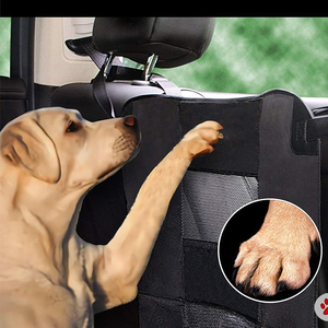 Barrera para perros, sala de conducción segura para coche, cercado de malla ajustable para Gogs con dos ventanas de malla, adecuado para SUV, sedán, Red de valla para perros - Product Image 5
