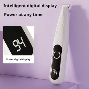 Draagbare stille hondenpoot- en kattenpoot-trimmer met LED-lampje, snoerloos, USB oplaadbaar, elektrische trimmer voor huisdieren - Product Image 3