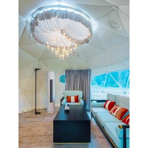 Dome <b>Tent</b> 6-8 Person Luxury Extended Type One Bedroom One Living Room Four-season Polyester <b>Large</b> Space - Product Image 1