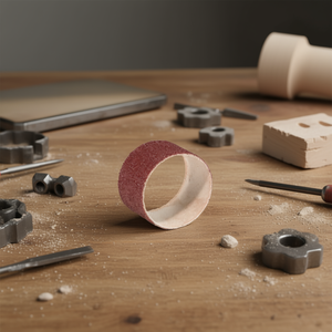 Manga de tela abrasiva de corindón de 10x20 mm para aplicaciones de lijado - Product Image 3