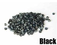 5x3x3mm Silikon-Mikrochip-Haarringe für Extensions Microring-Zubehör