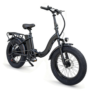 Nuevo Modelo de Bicicleta Eléctrica Plegable con Neumáticos para Nieve 20*4, 48V 20Ah, Batería de Litio Impermeable, Frenos de Disco Dobles para Larga Distancia y Subidas Altas - Product Image 3