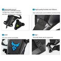Sac banane de moto, étanche, cyclisme, tactique Airsoft, sac de course pour les jambes