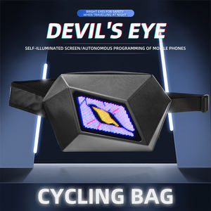 Borsa a tracolla per moto con schermo fai da te con schermo per moto da notte e cavaliere borsa a tracolla per ciclismo - Product Image 2