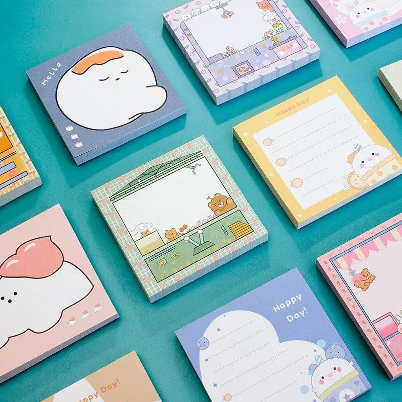 New arrived custom memo pad sticky notes for stationery  business  office use  study and etc