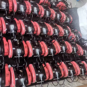 Iehc รอกโซ่ไฟฟ้าพกพาได้น้ำหนัก500กก. เครนขนาดเล็กวัสดุเหล็กแรงดัน220V - Product Image 3