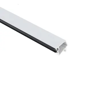 UPVC Sliding Door Profiles Plastic PVC Profiles with Co-Extrusion UV Protected Surface Direct from Supplier