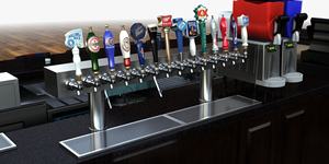 Sport Bar Restaurante Diseño Lugar Evento Bar Solución Conjunto completo de equipos de bar - Product Image 4