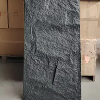 Panel de Pared 3D de Poliuretano Ligero con Diseño de Roca y Piedra, Revestimiento de Pared de Imitación de Piedra PU para Decoración Interior y Exterior