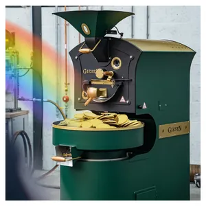 स्टेनलेस स्टील 5Kg/6Kg/10kg/12kg गैस कॉफी बरस रही उपकरण भुनने मशीन/मशीन बीन उत्पाद प्रसंस्करण मशीनरी