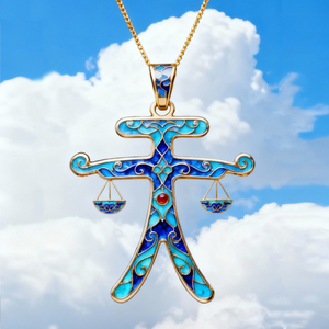 Sáng Tạo văn hóa phi vật thể cloisonne chòm sao Thiên Bình - Product Image 1