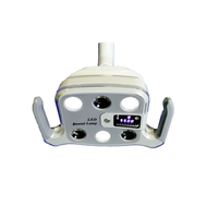 Fauteuil dentaire électrique avec lampe LED, construction en plastique, lumière à induction, soins bucco-dentaires, certifié CE, garantie 1 an