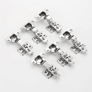 Quincaillerie d'ameublement Charnière automatique pour armoires de cuisine Charnières à superposition complète en douceur Charnières de meuble hydraulique en fer pour armoire 35mm - Product Image 2