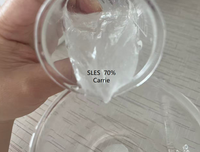 SLES 70% من المصنع، تكسابون N70، مادة سطحية نشطة أنيونية AES، سلفات لوريل إيثر الصوديوم 2EO، SLES 70%