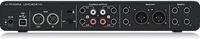 Behringer U-PHORIA UMC404HD Interfaz de Audio/MIDI USB de 4x4 24-Bit/192kHz para Audiófilos, Equipo de Video y Audio