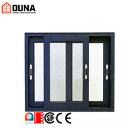 Ventanas Corredizas de Aluminio OUNA AS2047 NFRC de Diseño Simple, Resistentes a Huracanes, Insonorizadas, con Doble Vidrio y Eficiencia Energética
