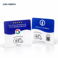 Étiquettes en gros en époxy, acrylique, PVC, RFID, NFC 213, 215, codes QR, 5cm, 10cm, 12cm, étanches, pour menus de table et cartes d'accès