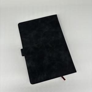 A5 perfect binding notebook promotion cheap notebook customized logo notebook with metal buckle - Product Image 2