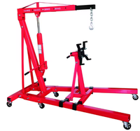 Grue de chantier hydraulique pliable de 2 tonnes pour levage de moteur de voiture et support moteur – Équipement automobile