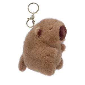 ตุ๊กตาผ้าคาพิบาร่าลูกแมวขายส่งจะถูกเรียกว่าพวงกุญแจตุ๊กตาเซเลบอินเทอร์เน็ต + เห่า + ตุ๊กตาหางกระดิก - Product Image 6