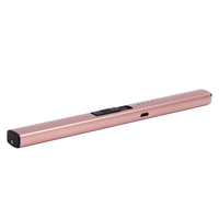 Private Label Rechargeable Electric Lighter Candle Care Kit Rose Gold Wick Trimmer Packaging Box for Studio / Workshop