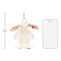 Peluche Jelly Bunny Blossom Cream Bunny Berry, breloque de sac, jouets en peluche, poupées lapin en peluche, parfaites pour les cadeaux d'anniversaire