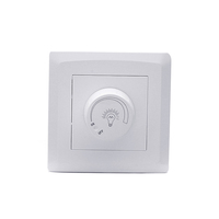 VNX universel meilleur vendeur variateur de lumière électrique couleur blanche interrupteurs rotatifs muraux et prise pour la maison