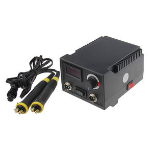 110V 220V écran LCD température réglable 100W Station <span class=keywords><strong>de</strong></span> Machine <span class=keywords><strong>de</strong></span> pyrographie bricolage artisanat Kit <span class=keywords><strong>de</strong></span> brûleur à <span class=keywords><strong>bois</strong></span> stylo outils 20 conseils - Product Image 5