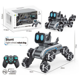 Kit robot populaire à succès avec câble USB, VTT à huit roues, télécommande, jouet éducatif pour <span class=keywords><strong>chien</strong></span> - Product Image 4