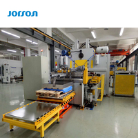 Presse à alimentation par feuille de type H JORSON CNC pour la fabrication de couvercles ronds en métal, pulvérisation supérieure et inférieure, cône et dôme