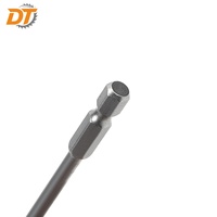 Mata Bor Spade Berujung Tungsten Carbide DT untuk Mengebor Kaca dan Marmer, Shank Hex 1/4", Mata Bor Kaca dan Ubin, Mata Bor Tengah