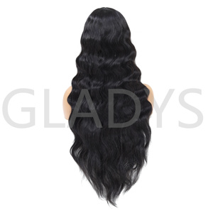 Gladiys-peluca sintética para mujeres negras, cabello rizado especial de 26 pulgadas, sin pegamento, parte en T, con encaje frontal, venta al por mayor - Product Image 2