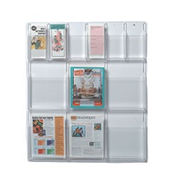 Panneau en plastique écologique de feuille transparente de PLA pour imprimer des étiquettes et des vitrines d'affichage